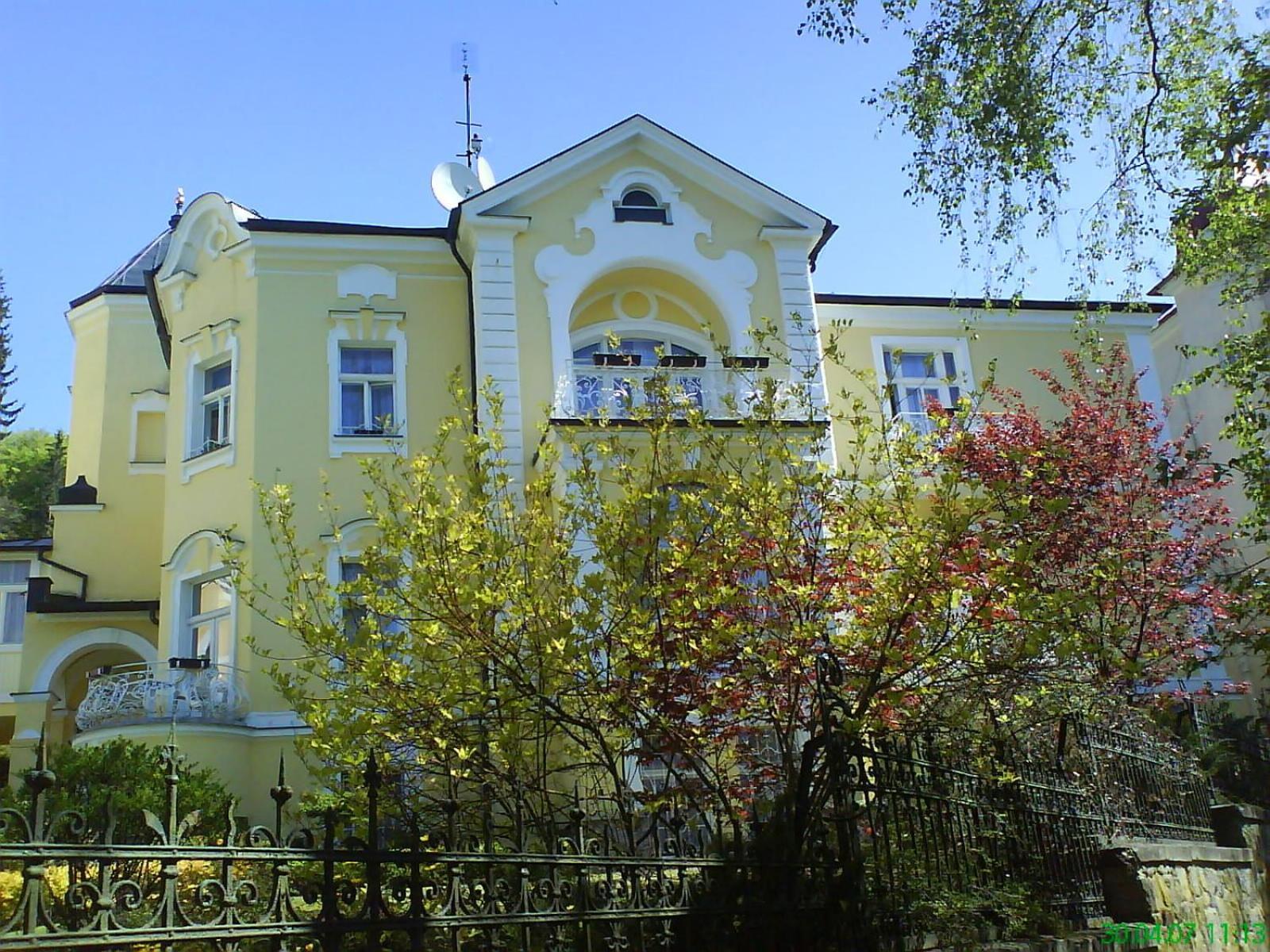Villa Sonnenstrahl Mariánské Lázně Dış mekan fotoğraf